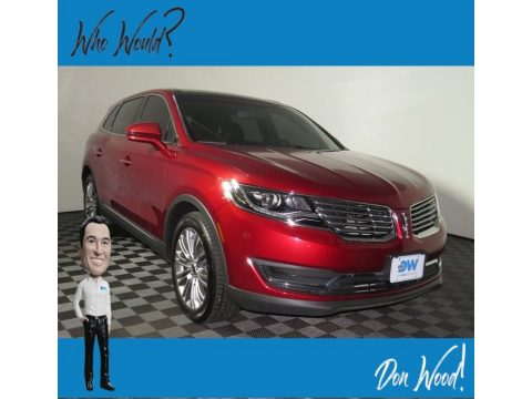 Ruby Red Metallic Lincoln MKX Reserve AWD.  Click to enlarge.