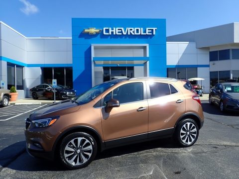River Rock Metallic Buick Encore Essence AWD.  Click to enlarge.