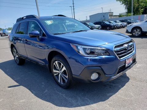 Abyss Blue Pearl Subaru Outback 2.5i Limited.  Click to enlarge.