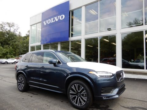 Denim Blue Metallic Volvo XC90 T5 AWD Momentum.  Click to enlarge.