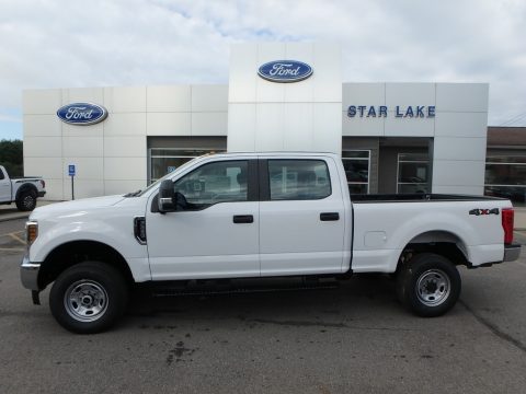 Oxford White Ford F250 Super Duty XL Crew Cab 4x4.  Click to enlarge.