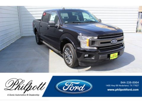Agate Black Ford F150 XLT SuperCrew.  Click to enlarge.
