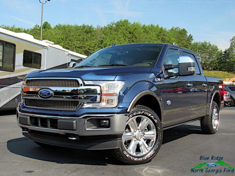 Blue Jeans Ford F150 King Ranch SuperCrew 4x4.  Click to enlarge.