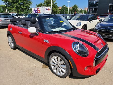 Chili Red Mini Convertible Cooper S.  Click to enlarge.