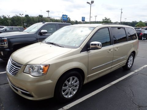 White Gold Metallic Chrysler Town & Country Touring - L.  Click to enlarge.