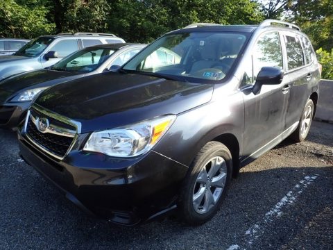 Dark Gray Metallic Subaru Forester 2.5i Premium.  Click to enlarge. Dark Gray Metallic Subaru Forester 2.5i Premium.  Click to enlarge.