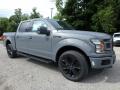 Front 3/4 View of 2019 Ford F150 XLT Sport SuperCrew 4x4 #8