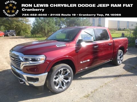 Delmonico Red Pearl Ram 1500 Longhorn Crew Cab 4x4.  Click to enlarge.