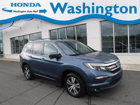 Steel Sapphire Metallic Honda Pilot EX-L AWD. Click to enlarge. Steel Sapphire Metallic Honda Pilot EX-L AWD. Click to enlarge.