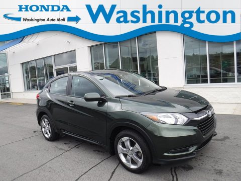 Misty Green Pearl Honda HR-V LX AWD.  Click to enlarge.