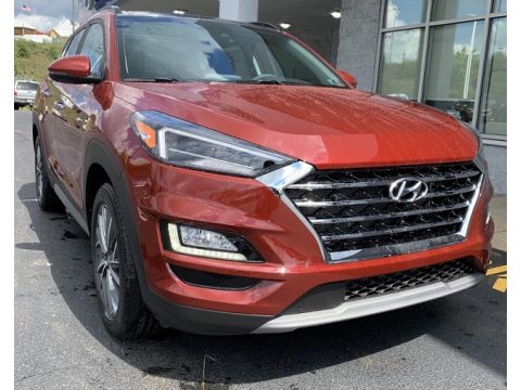 Gemstone Red Hyundai Tucson Ultimate AWD.  Click to enlarge.