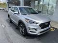 Front 3/4 View of 2020 Hyundai Tucson Sport AWD #2
