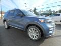 Front 3/4 View of 2020 Ford Explorer Limited 4WD #3