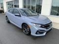 Front 3/4 View of 2020 Honda Civic Sport Hatchback #2