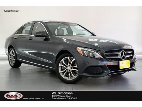 Steel Grey Metallic Mercedes-Benz C 300 4Matic Sedan.  Click to enlarge.
