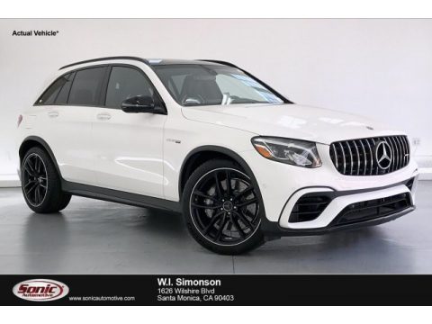 Polar White Mercedes-Benz GLC AMG 63 4Matic.  Click to enlarge.