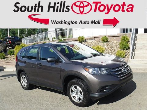 Urban Titanium Metallic Honda CR-V LX AWD.  Click to enlarge.