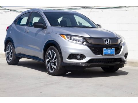 Lunar Silver Metallic Honda HR-V Sport.  Click to enlarge.
