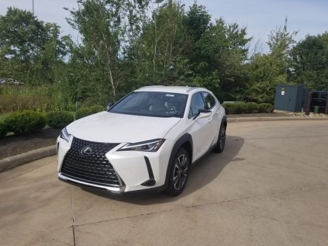 Eminent White Pearl Lexus UX 200.  Click to enlarge.