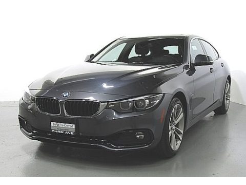 Mineral Grey Metallic BMW 4 Series 430i xDrive Gran Coupe.  Click to enlarge.