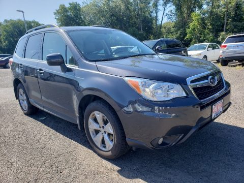 Dark Gray Metallic Subaru Forester 2.5i Limited.  Click to enlarge.