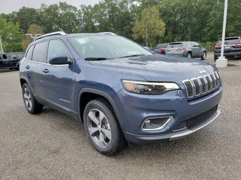 Blue Shade Pearl Jeep Cherokee Limited 4x4.  Click to enlarge.