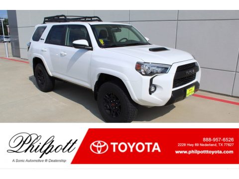 Super White Toyota 4Runner TRD Pro 4x4. Click to enlarge. Super White Toyota 4Runner TRD Pro 4x4. Click to enlarge.