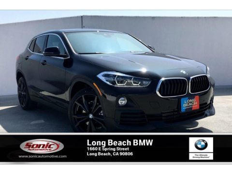 Jet Black BMW X2 sDrive28i.  Click to enlarge.