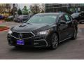 Front 3/4 View of 2020 Acura RLX Sport Hybrid SH-AWD #3