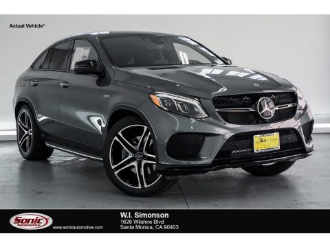 Selenite Grey Metallic Mercedes-Benz GLE 43 AMG 4Matic Coupe.  Click to enlarge.