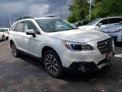 Crystal White Pearl Subaru Outback 3.6R Limited.  Click to enlarge.