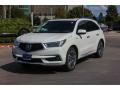 Front 3/4 View of 2020 Acura MDX Sport Hybrid SH-AWD #3