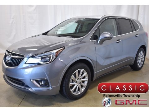 Satin Steel Metallic Buick Envision Essence.  Click to enlarge.