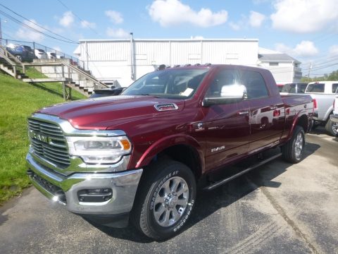 Delmonico Red Pearl Ram 2500 Laramie Mega Cab 4x4.  Click to enlarge.