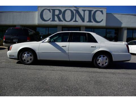 Cotillion White Cadillac DeVille Sedan.  Click to enlarge.