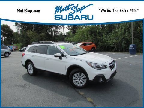Crystal White Pearl Subaru Outback 2.5i Premium. Click to enlarge. Crystal White Pearl Subaru Outback 2.5i Premium. Click to enlarge.