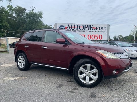 Sunset Red Pearl Metallic Nissan Murano SE AWD.  Click to enlarge.