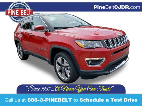 Redline Pearl Jeep Compass Limted 4x4.  Click to enlarge.