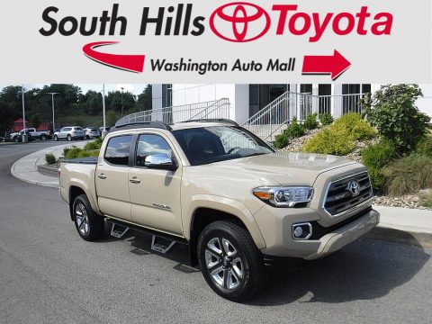 Quicksand Toyota Tacoma Limited Double Cab 4x4.  Click to enlarge.