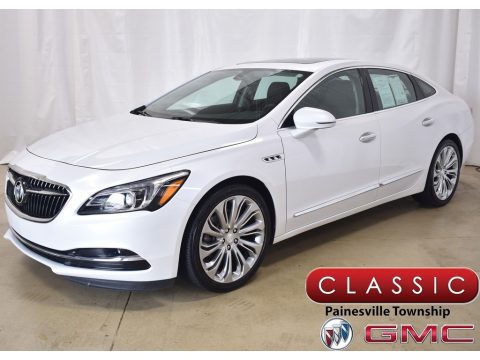 White Frost Tricoat Buick LaCrosse Essence.  Click to enlarge.