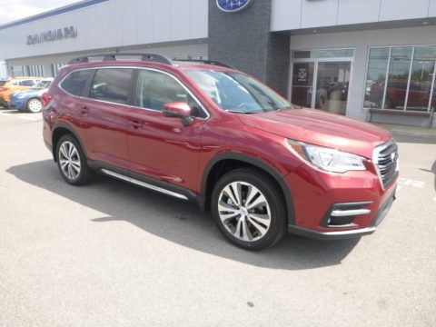 Crimson Red Pearl Subaru Ascent Limited.  Click to enlarge.