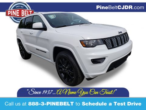 Bright White Jeep Grand Cherokee Altitude 4x4.  Click to enlarge.