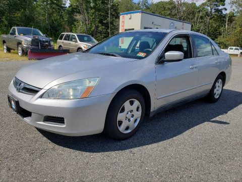 Alabaster Silver Metallic Honda Accord LX Sedan.  Click to enlarge.