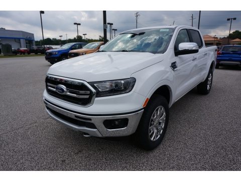 Oxford White Ford Ranger Lariat SuperCrew 4x4.  Click to enlarge.