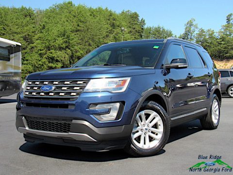 Blue Jeans Metallic Ford Explorer XLT.  Click to enlarge.