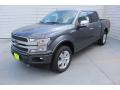 Front 3/4 View of 2019 Ford F150 Platinum SuperCrew 4x4 #4