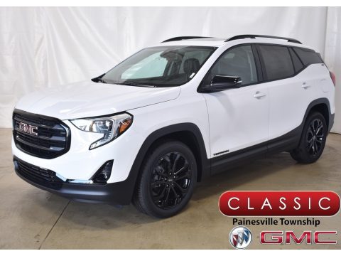 Summit White GMC Terrain SLT AWD.  Click to enlarge.