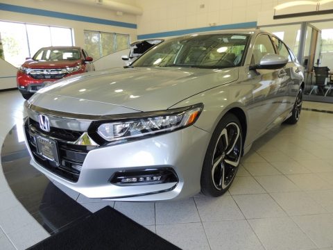 Lunar Silver Metallic Honda Accord Sport Sedan.  Click to enlarge.