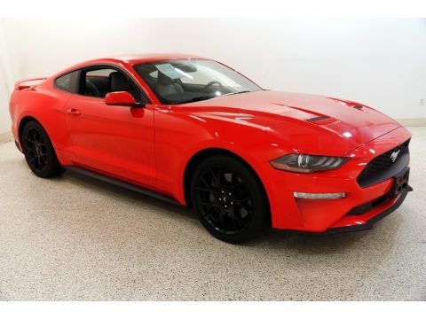 Race Red Ford Mustang EcoBoost Fastback.  Click to enlarge.
