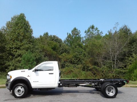 Bright White Ram 5500 Tradesman Regular Cab Chassis.  Click to enlarge.